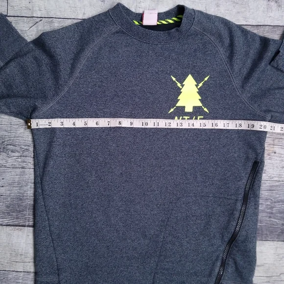 Vintage Nike Track and Field Tree Side Zip Sweatshirt S - Picture 5 of 6